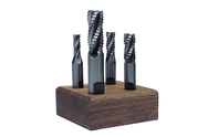 4 Pc. HSS Roughing End Mill Set - Eagle Tool & Supply