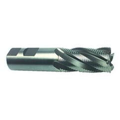 1-1/2" Dia. - 5-1/2" OAL - TiN M42 - Roughing SE EM - 6 FL - Eagle Tool & Supply