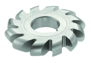 3/16 Radius - 5 x 3/8 x 1-1/4 - HSS - Convex Milling Cutter - Large Diameter - 18T - TiAlN Coated - Eagle Tool & Supply