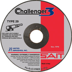 4-1/2 × 7/8 A60 SAIT T27 GRINDING - Eagle Tool & Supply