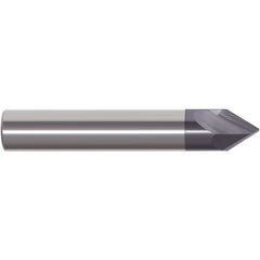 1/8″ Cutting Dia. 1/8″Shank Dia, 2 Flute, 60 Degrees, Carbide Chamfer Mill Series/List #5997T - Eagle Tool & Supply