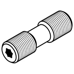 STCM40 DOUBLE SET SCREW M6X1 - Eagle Tool & Supply