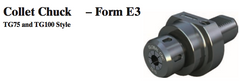 VDI Collet Chuck - Form E3 (TG75 Style) - Part #: CNC86 53.30100TG - Eagle Tool & Supply