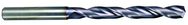 3.7mm Dia. - Solid Carbide 8xD High Performance Drill-TiAlN - Eagle Tool & Supply