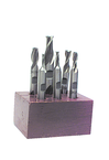 6 Pc. M42 Double-End End Mill Set - Eagle Tool & Supply