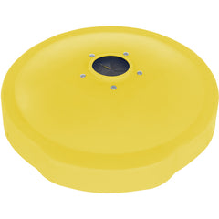 Drum Recyc Lid 55 Gal(Closed/Open) Yellow - Exact Industrial Supply