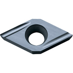 DCET 32502 MF-USF PR1225, 0.0039″ Corner Radius, 5/32″ Thick, 3/8″ Inscribed Circle, MEGACOAT, Diamond, Turning Indexable Insert - Exact Industrial Supply