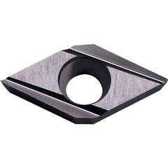 DCET 3251 J PR1705, 1/64″ Corner Radius, 5/32″ Thick, 3/8″ Inscribed Circle, MEGACOAT NANO PLUS, 55 Degree Diamond, Turning Indexable Insert
