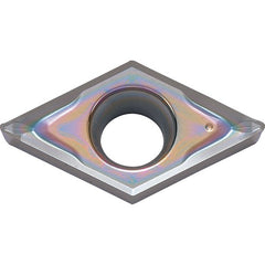 DCGT 32505 AP PDL010, 0.008″ Corner Radius, 5/32″ Thick, 3/8″ Inscribed Circle, C, 55 Degree Diamond, Turning Indexable Insert