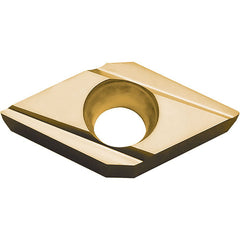 DCGT 32505 J PV720, 0.008″ Corner Radius, 5/32″ Thick, 3/8″ Inscribed Circle, TiCN (MEGACOAT NANO), 55 Degree Diamond, Turning Indexable Insert