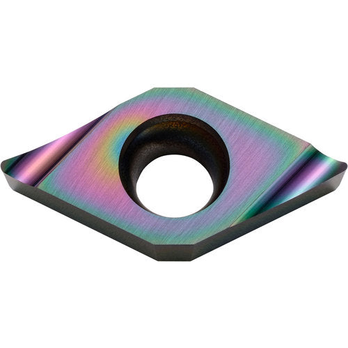 DCGT 3252 A3 PDL010, 1/32″ Corner Radius, 5/32″ Thick, 3/8″ Inscribed Circle, C, 55 Degree Diamond, Turning Indexable Insert