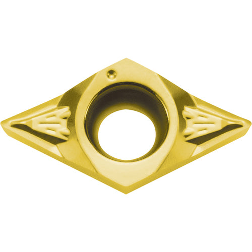 DCGT 32505 SKS PV730, 0.008″ Corner Radius, 5/32″ Thick, 3/8″ Inscribed Circle, TiAlN/TiN, 55 Degree Diamond, Turning Indexable Insert