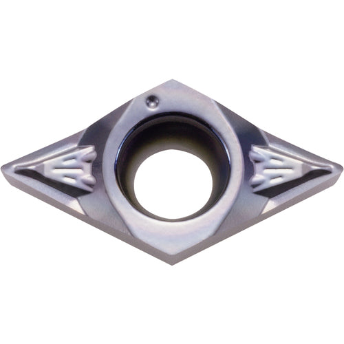 DCGT 21502 SKS PR1535, 0.004″ Corner Radius, 3/32″ Thick, 1/4″ Inscribed Circle, MEGACOAT NANO, 55 Degree Diamond, Turning Indexable Insert