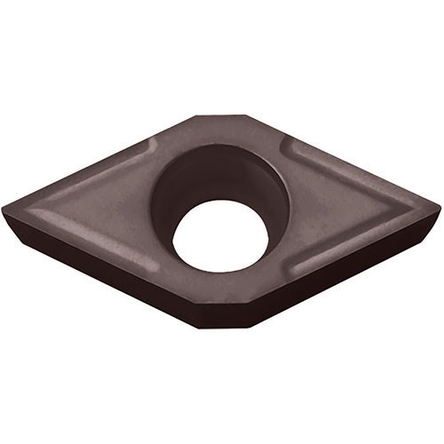 DCGT 3251 MF PR1225, 1/64″ Corner Radius, 5/32″ Thick, 3/8″ Inscribed Circle, MEGACOAT, Diamond, Turning Indexable Insert - Exact Industrial Supply