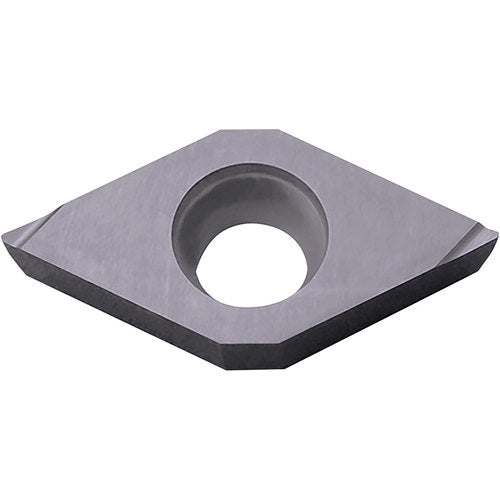 DCGT 32505 F PR1225, 0.008″ Corner Radius, 5/32″ Thick, 3/8″ Inscribed Circle, MEGACOAT, 55 Degree Diamond, Turning Indexable Insert