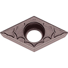 DCGT 32505 MP-CF PR1225, 0.0079″ Corner Radius, 5/32″ Thick, 3/8″ Inscribed Circle, MEGACOAT, Diamond, Turning Indexable Insert - Exact Industrial Supply