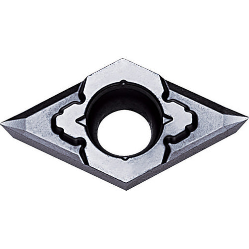 DCGT 32502 MP-CK PR1225, 0.0039″ Corner Radius, 5/32″ Thick, 3/8″ Inscribed Circle, MEGACOAT, Diamond, Turning Indexable Insert - Exact Industrial Supply