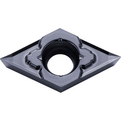 DCGT 32502 CK PR1725, 0.004″ Corner Radius, 5/32″ Thick, 3/8″ Inscribed Circle, MEGACOAT NANO PLUS, 55 Degree Diamond, Turning Indexable Insert