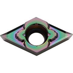 DCGT 21505 CK PDL025, 0.008″ Corner Radius, 3/32″ Thick, 1/4″ Inscribed Circle, C, 55 Degree Diamond, Turning Indexable Insert