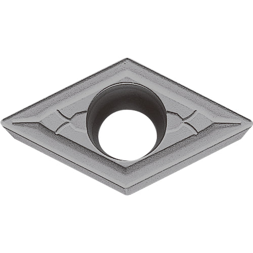 DCMT 21505 GK PV720, 0.0079″ Corner Radius, 3/32″ Thick, 1/4″ Inscribed Circle, TiCN (MEGACOAT NANO), Diamond, Turning Indexable Insert