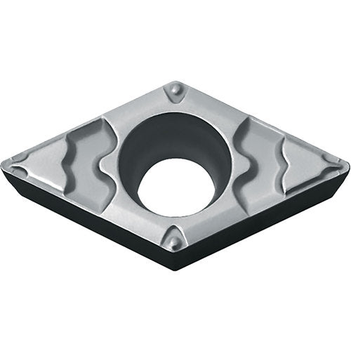 DCMT 2151 GP TN610, 1/64″ Corner Radius, 3/32″ Thick, 1/4″ Inscribed Circle, TiCN, 55 Degree Diamond, Turning Indexable Insert