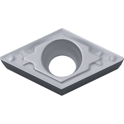 DCMT 2152 HQ CA6515, 1/32″ Corner Radius, 3/32″ Thick, 1/4″ Inscribed Circle, TiCnulll2O3/TiN, Diamond, Turning Indexable Insert