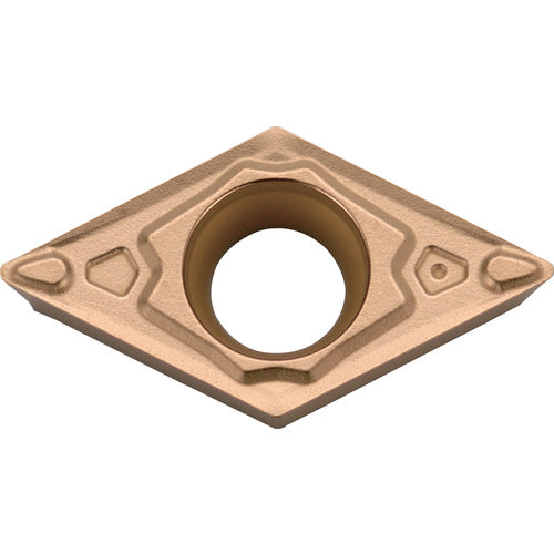 DCMT 3251 MQ PR1535, 1/64″ Corner Radius, 5/32″ Thick, 3/8″ Inscribed Circle, MEGACOAT NANO, Diamond, Turning Indexable Insert - Exact Industrial Supply