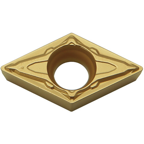 DCMT 3251 PP PR1425, 1/64″ Corner Radius, 5/32″ Thick, 3/8″ Inscribed Circle, MEGACOAT NANO, Diamond, Turning Indexable Insert - Exact Industrial Supply