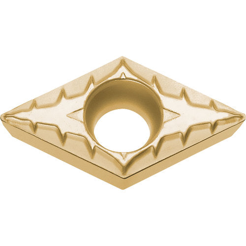 DCMT 2151 XP PV710, 1/64″ Corner Radius, 3/32″ Thick, 1/4″ Inscribed Circle, TiCN (MEGACOAT NANO), 55 Degree Diamond, Turning Indexable Insert