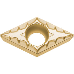 DCMT 3251 XP PV730, 1/64″ Corner Radius, 5/32″ Thick, 3/8″ Inscribed Circle, TiAlN/TiN, 55 Degree Diamond, Turning Indexable Insert