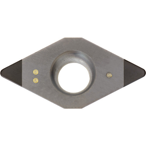 DCMW 2151 ME KBN25M, 1/64″ Corner Radius, 3/32″ Thick, 1/4″ Inscribed Circle, MEGACOAT, Diamond, Turning Indexable Insert - Exact Industrial Supply