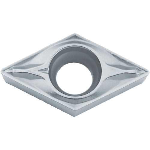DCMX 3251 WP CA530, 1/64″ Corner Radius, 5/32″ Thick, 3/8″ Inscribed Circle, TiCnulll2O3/TiN, Diamond, Turning Indexable Insert - Exact Industrial Supply