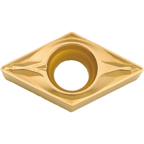 DCMX 32505 WP PV720, 0.008″ Corner Radius, 5/32″ Thick, 3/8″ Inscribed Circle, TiCN (MEGACOAT NANO), 55 Degree Diamond, Turning Indexable Insert