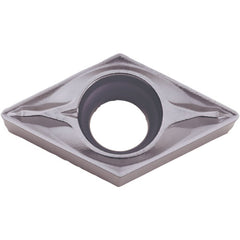 DCMX 32505 WP PR1225, 0.008″ Corner Radius, 5/32″ Thick, 3/8″ Inscribed Circle, MEGACOAT, 55 Degree Diamond, Turning Indexable Insert