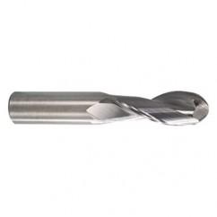 4mm TuffCut AL 2 Fl Ctr Cut Ball End Mill Necked - Eagle Tool & Supply