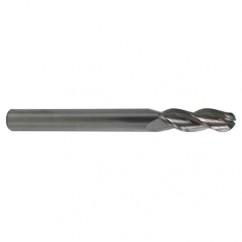 5mm TuffCut AL 3 Fl Ctr Cut Ball Al End Mill Necked - Eagle Tool & Supply