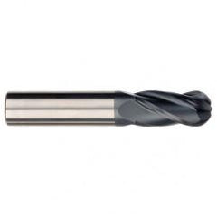 1/4" Dia. - 4" OAL - AlTiN CBD - Ball End SE EM - 4 FL - Eagle Tool & Supply