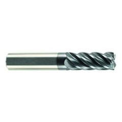 3/4" Dia. - 2-3/8" LOC - 5" OAL - .060 Radius 5 FL Carbide S/E HP End Mill-AlCrN-X - Eagle Tool & Supply