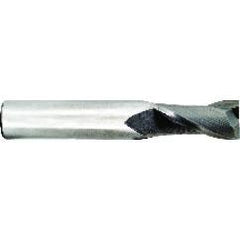 1/4 Dia. x 2-1/2 Overall Length 3-Flute Square End Solid Carbide SE End Mill-Round Shank-Center Cut-AlTiN - Eagle Tool & Supply