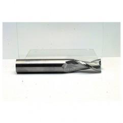 12mm Dia. x 76mm Overall Length 2-Flute Square End Solid Carbide SE End Mill-Round Shank-Center Cut-Uncoated - Eagle Tool & Supply