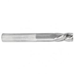 7/16 Dia. x 6 Overall Length 4-Flute Square End Solid Carbide SE End Mill-Round Shank-Center Cut-Uncoated - Eagle Tool & Supply