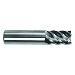 7/16" Dia. - 3" OAL - AlTiN - CBD - 60° Helix HP End Mill - 3 FL - Eagle Tool & Supply