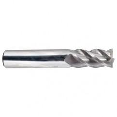 5/8" Dia. - 3-1/2" OAL - SQ SE AlTiN 40° Helix CBD EM - 4 FL - Eagle Tool & Supply