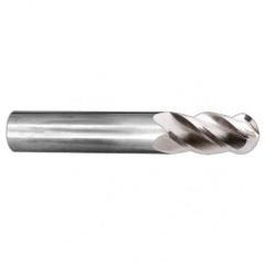 5/32" Dia. - 2" OAL - Ball Nose SE AlTiN 40° Helix CBD EM - 4 FL - Eagle Tool & Supply