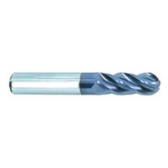 1/4" Dia. - 2-1/2"OAL - AlTiN CBD-Vari Helix-BE HP End Mill-4 FL - Eagle Tool & Supply