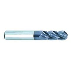 5/8" Dia. - 3-1/2" OAL - AlTiN CBD-Vari Helix-BE HP End Mill-4 FL - Eagle Tool & Supply