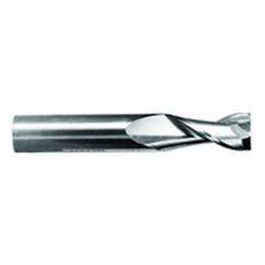 1/2" Dia. - 1" LOC - 3" OAL - .020 Radius 2 FL Carbide S/E HP End Mill-TiCN - Eagle Tool & Supply
