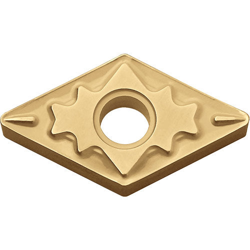 DNMG 3305 HQ CCX, 0.008″ Corner Radius, 3/16″ Thick, 3/8″ Inscribed Circle,  TiCl2O3/Tin, 55 Degree Diamond, Turning Indexable Insert