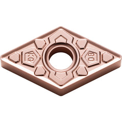 DNMG 433 KG CA320, 3/64″ Corner Radius, 3/16″ Thick, 1/2″ Inscribed Circle, TiCnulll2O3/Ti, Diamond, Turning Indexable Insert - Exact Industrial Supply