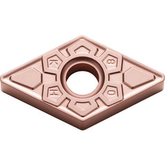 DNMG 443 KH CA315, 3/64″ Corner Radius, 1/4″ Thick, 1/2″ Inscribed Circle, TiCnulll2O3/Ti, Diamond, Turning Indexable Insert